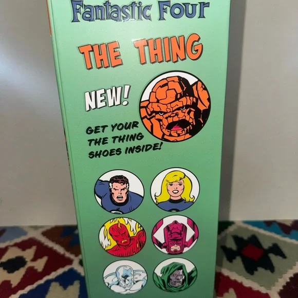 Advisory Board Crystals Fantastic Four The Thing Puma Marvel Orange Sneakers - Picture 10 of 16